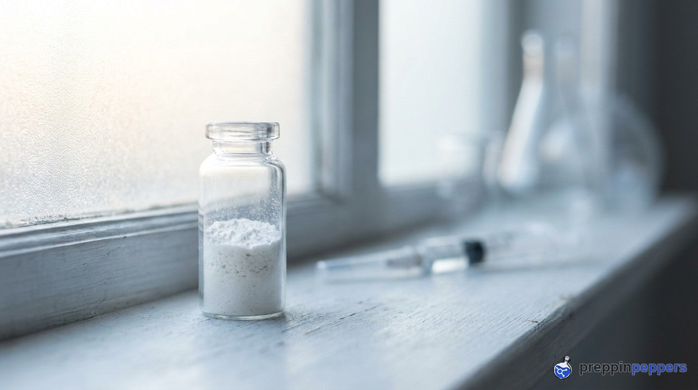 Tesamorelin + Ipamorelin research image