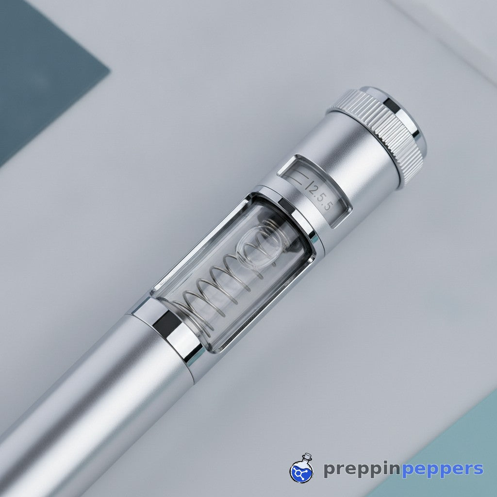 Why metal peptide pens beat plastic for research