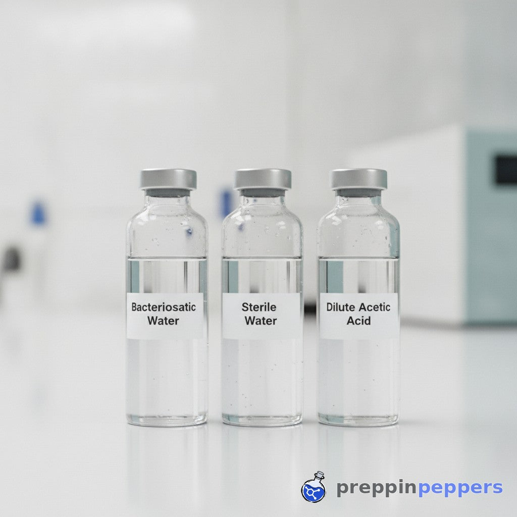 Which diluent is actually right for your peptide vials