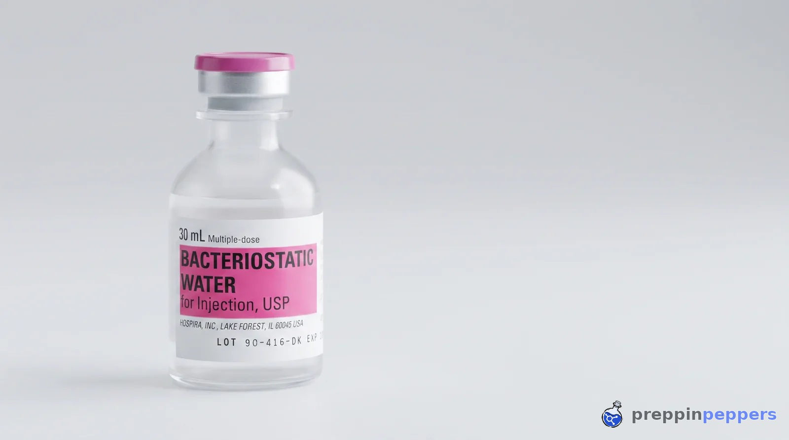 Bacteriostatic water vs sterile water: the difference explained