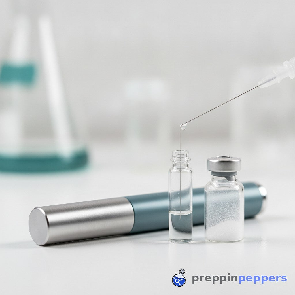 Why transferring your peptide can waste half the vial