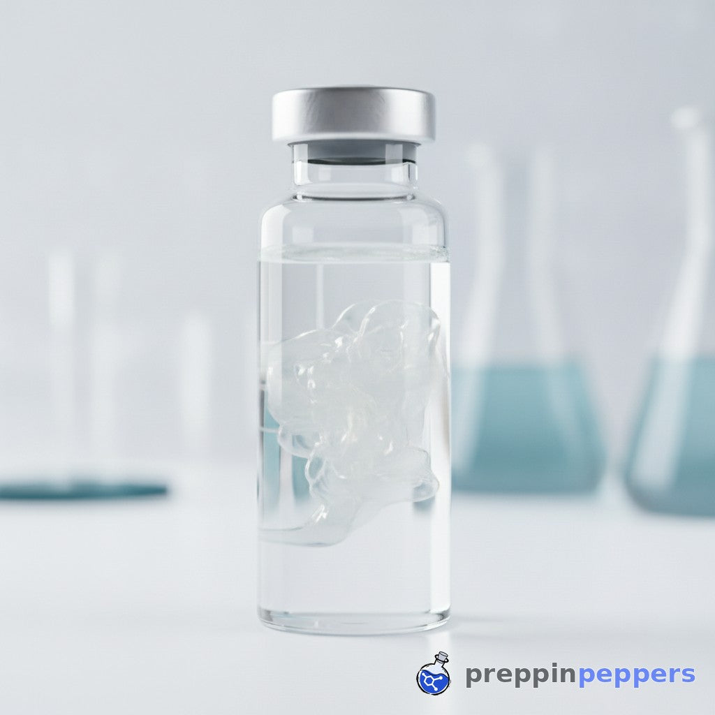 Why Tesamorelin gels after you reconstitute it