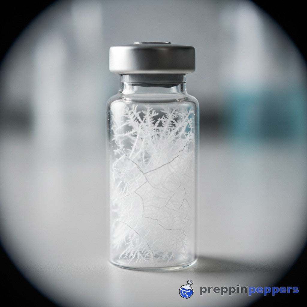 Your peptide powder is a fragile little snowflake