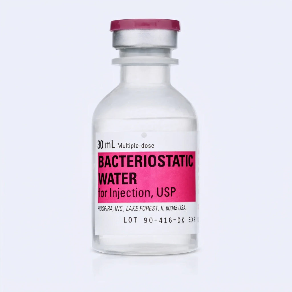 Bacteriostatic water vial