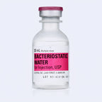 Bacteriostatic water vial
