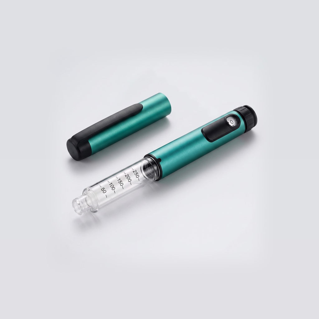 V1 Peptide Pen · Reusable Manual Precision Click-Dial, 80-Unit (3 ml)