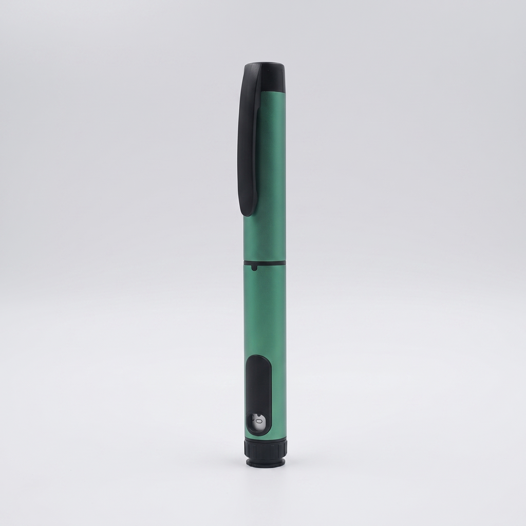 V1 metal reconstitution pen, green