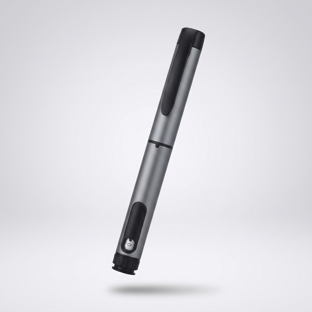 V1 metal reconstitution pen, grey