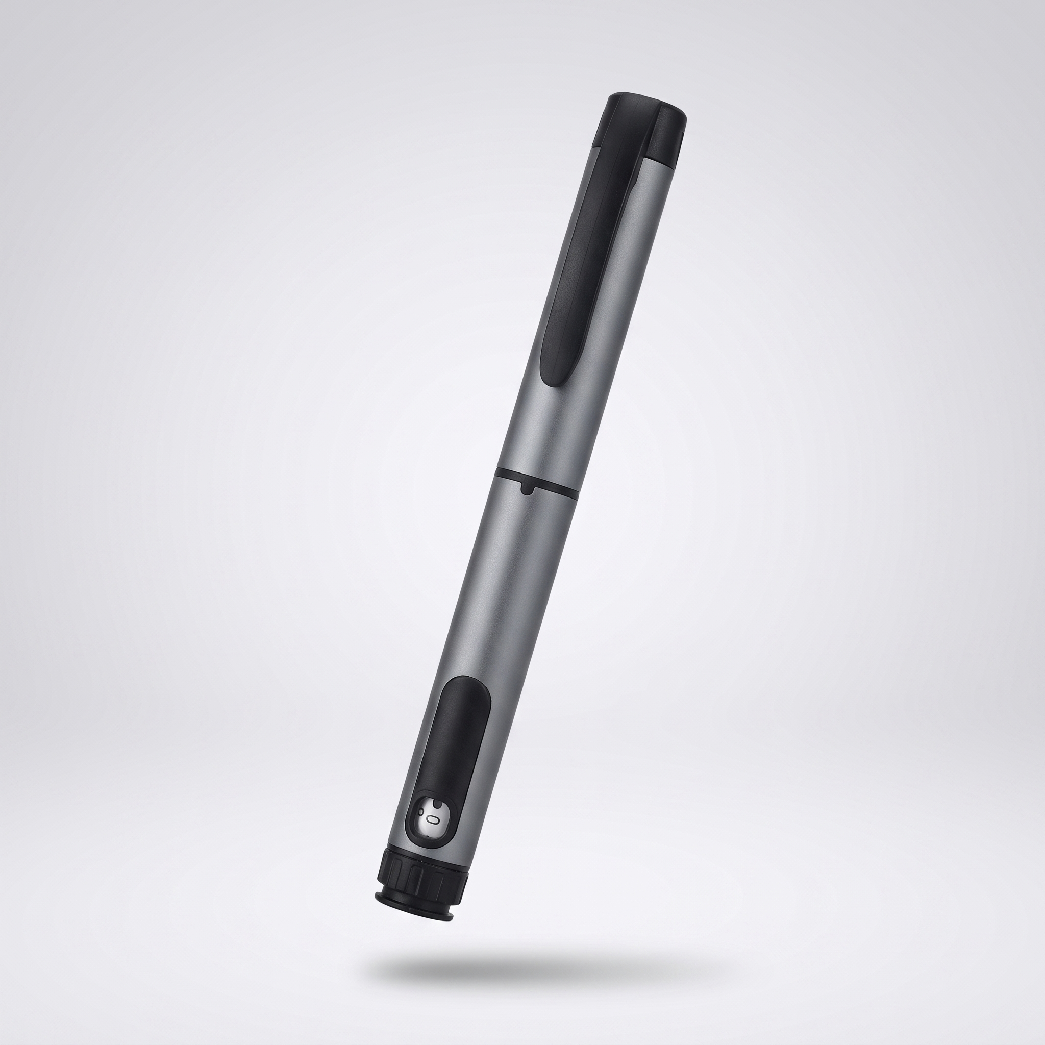 V1 metal reconstitution pen, grey