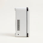 Side profile showing the ventilation array and latch