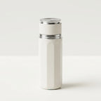 Cylindrical portable pen cooler, assembled