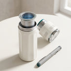 Pen cooler with chrome cap module removed
