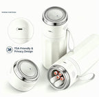 TSA friendly, discreet design