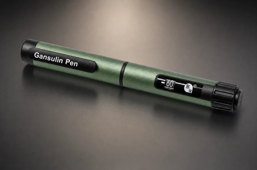 Gansulin pen — hero angle