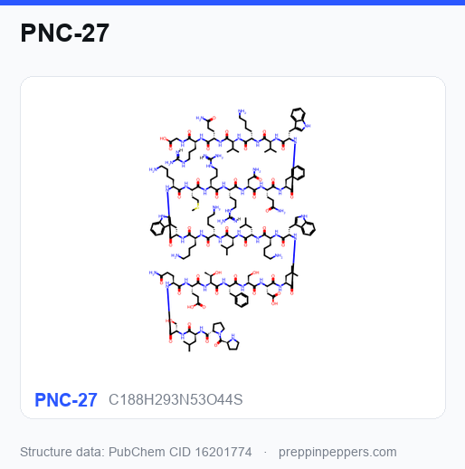 Chemical structure of PNC-27