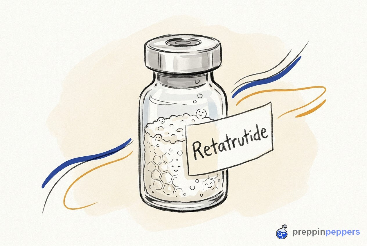Retatrutide lyophilized powder